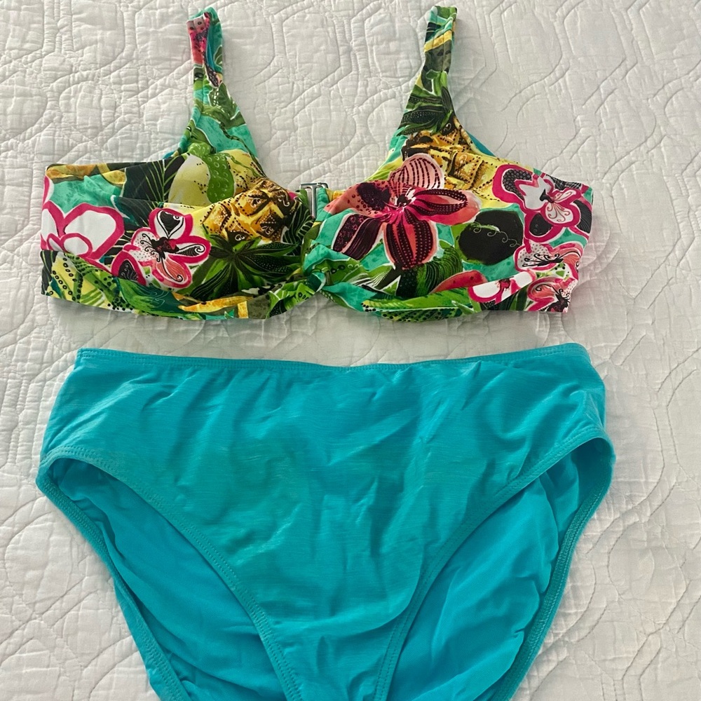 Sunsets Tropical Two Piece Swimsuit